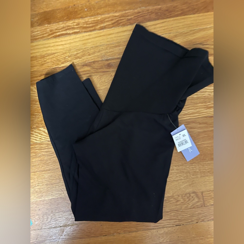 Motherhood Maternity Women's Essential Stretch Crop Capri Legging-XL